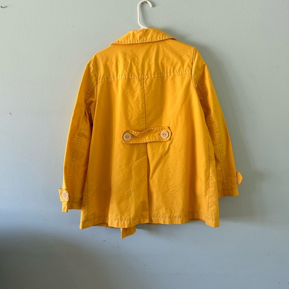 GAP Yellow Women's Trench Coat - Picture 5 of 6